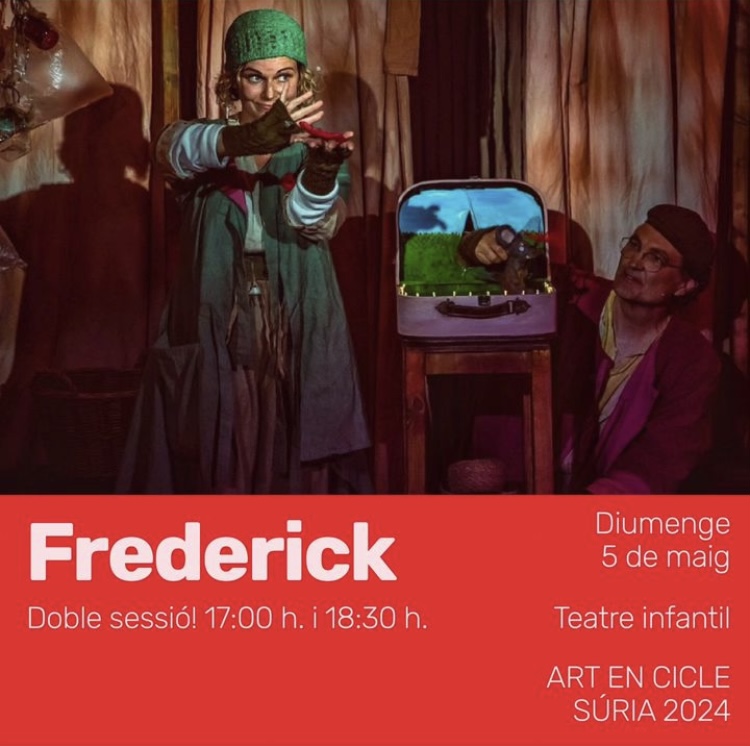 7è Art en Cicle: Teatre infantil 'Frederick' de Jordi Palet