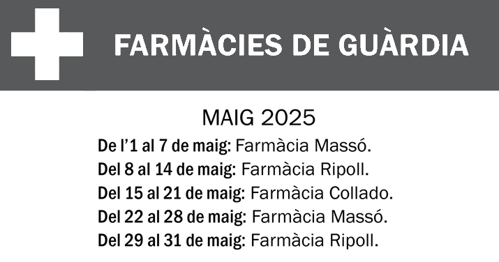 FARMACIES DE GUARDIA