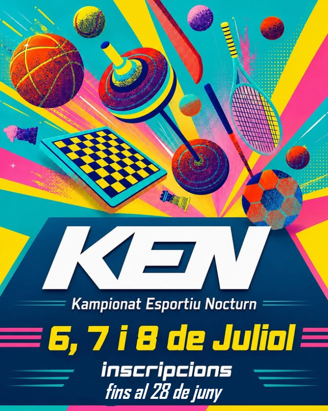 FESTA MAJOR: Inscripcions al Kampionat Esportiu Nocturn (KEN)