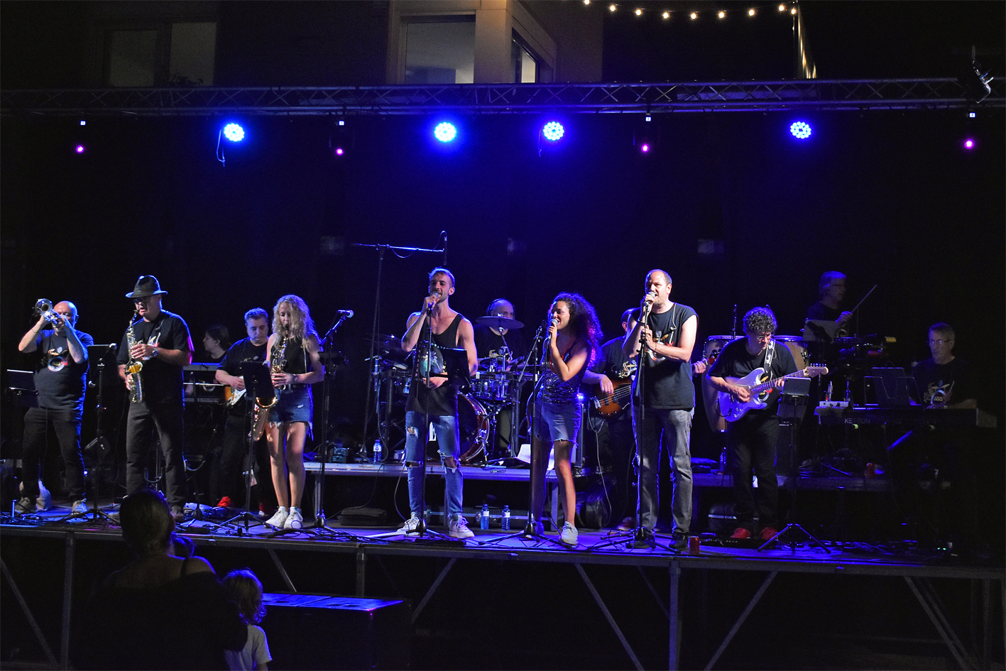 Concert del cicle Animats amb 555 Project, dins de la Festa Major de Súria 2024.