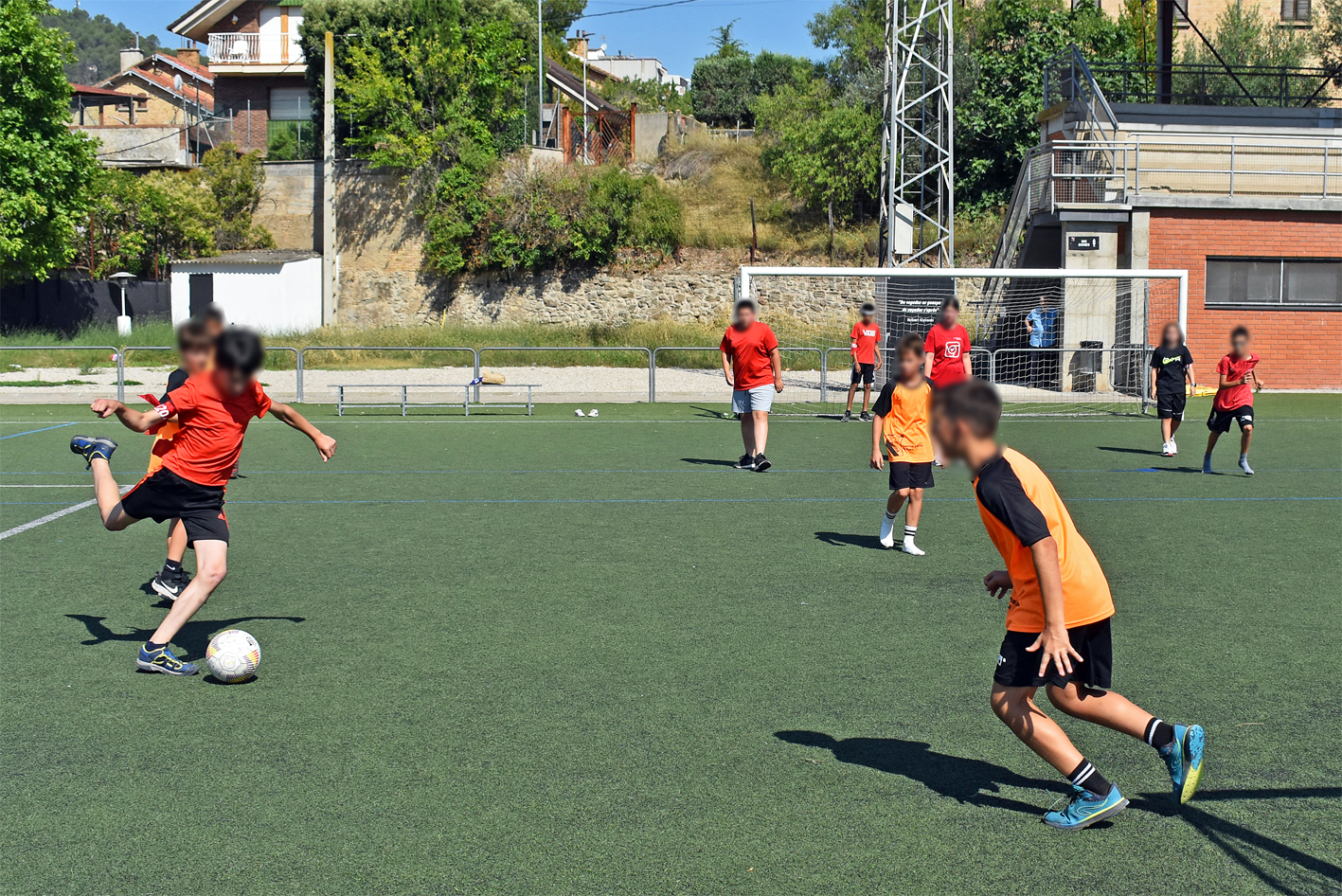 Competició dels Kampionats Esportius Infantils (KEI), promoguts pel Consell Municipal dels Infants, dins de la Festa Major de Súria 2024.