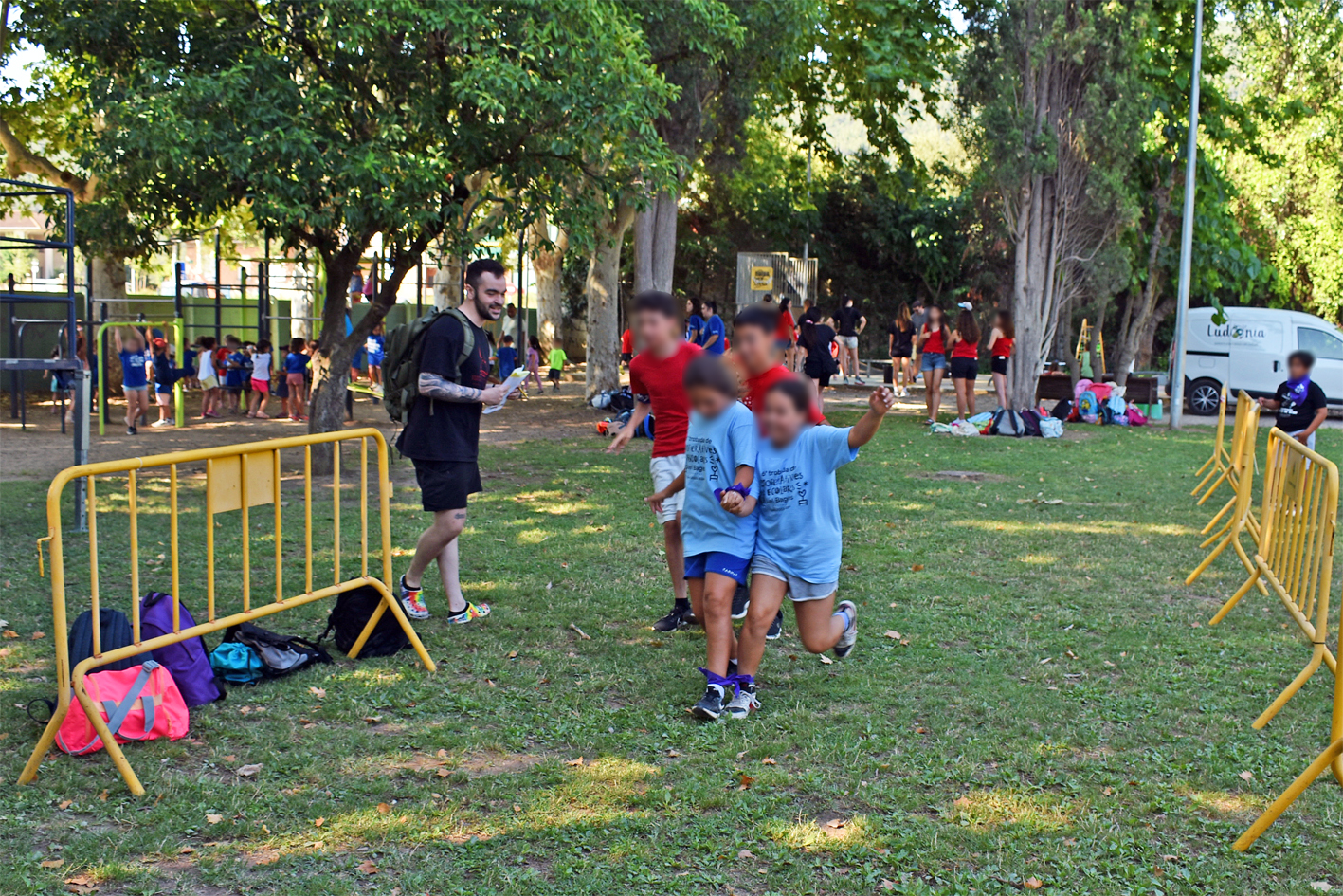 Competició dels Kampionats Esportius Infantils (KEI), promoguts pel Consell Municipal dels Infants, dins de la Festa Major de Súria 2024.