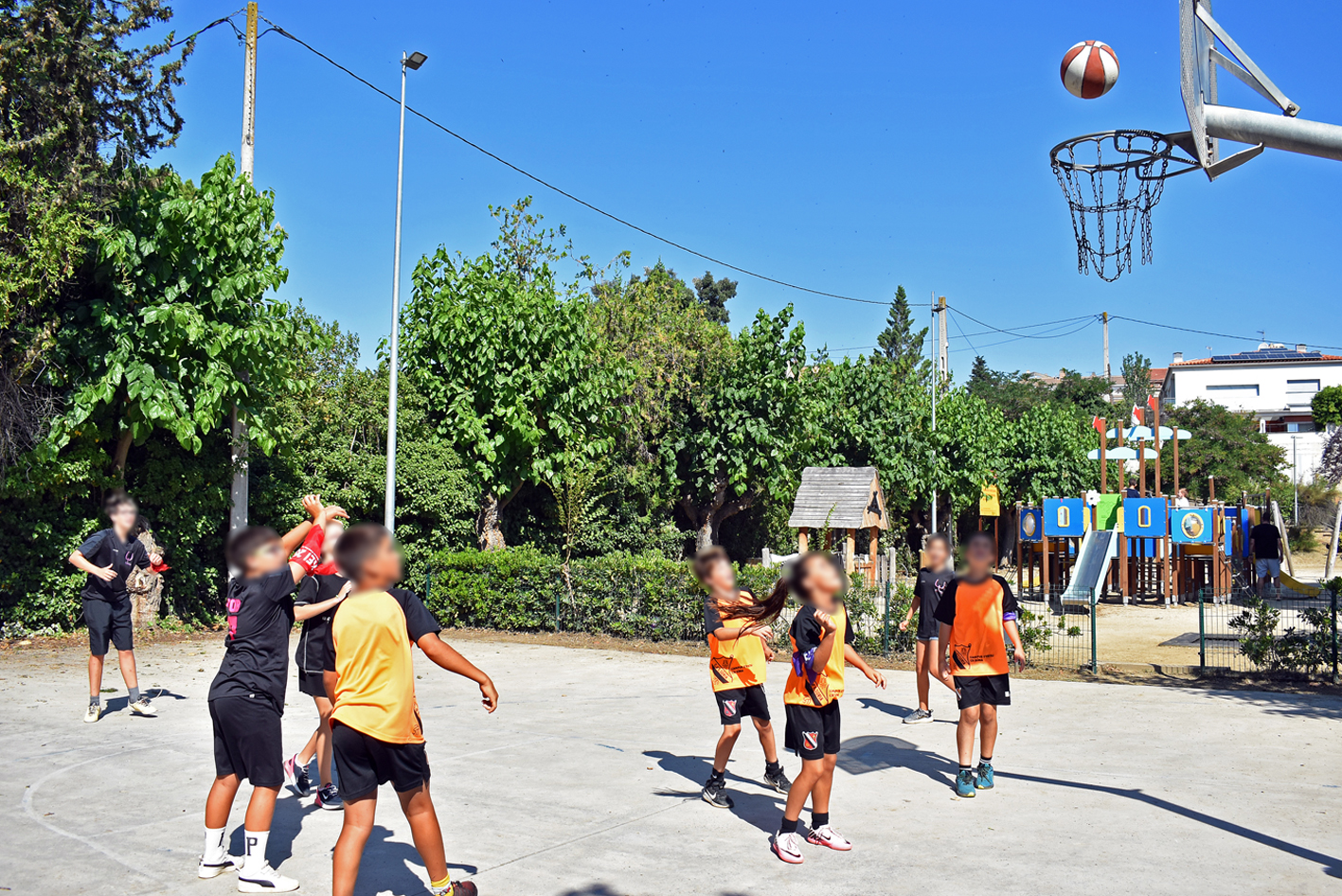 Competició dels Kampionats Esportius Infantils (KEI), promoguts pel Consell Municipal dels Infants, dins de la Festa Major de Súria 2024.