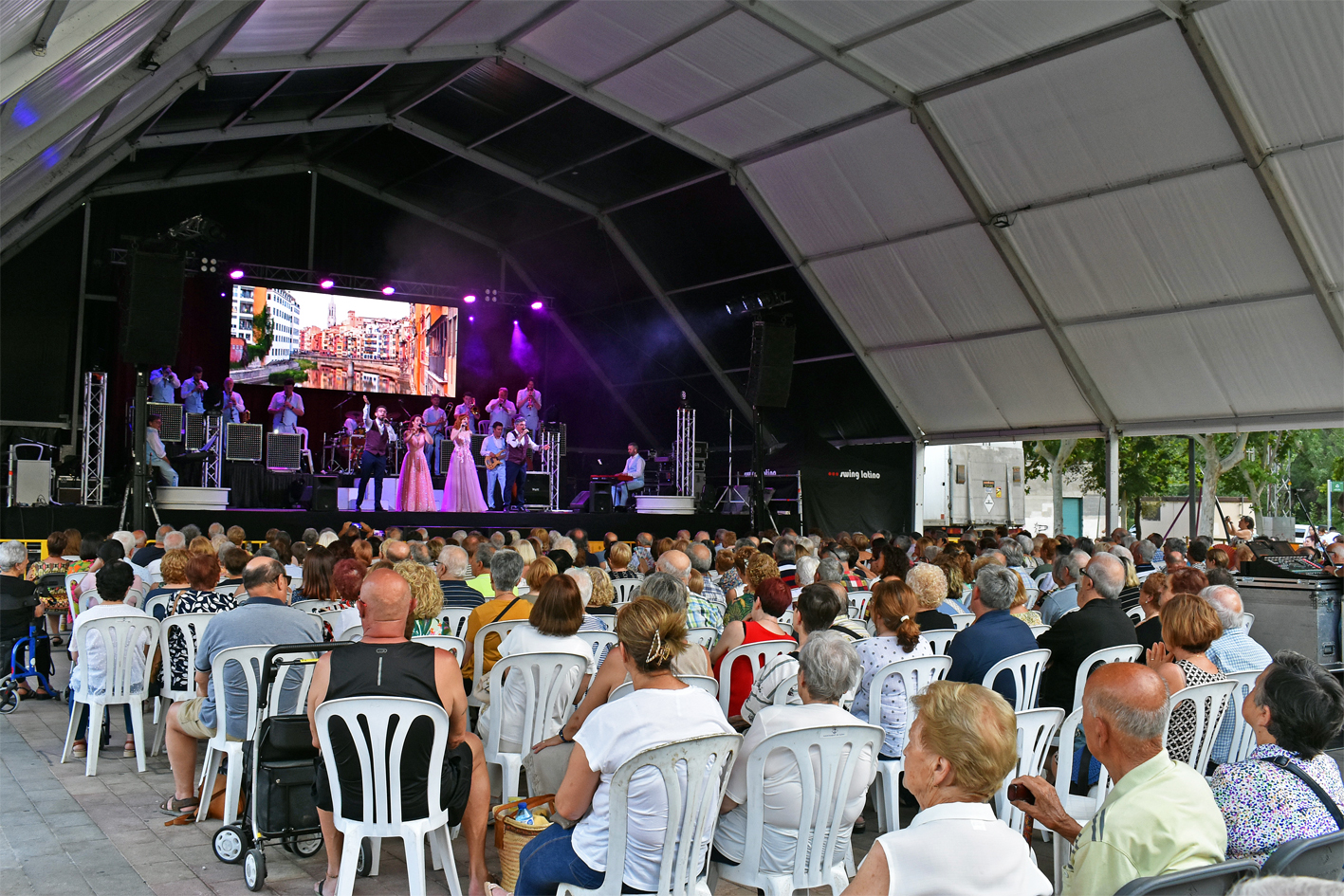 Concert de tarda amb l'orquestra La Principal de La Bisbal, dins de la Festa Major de Súria 2024.
