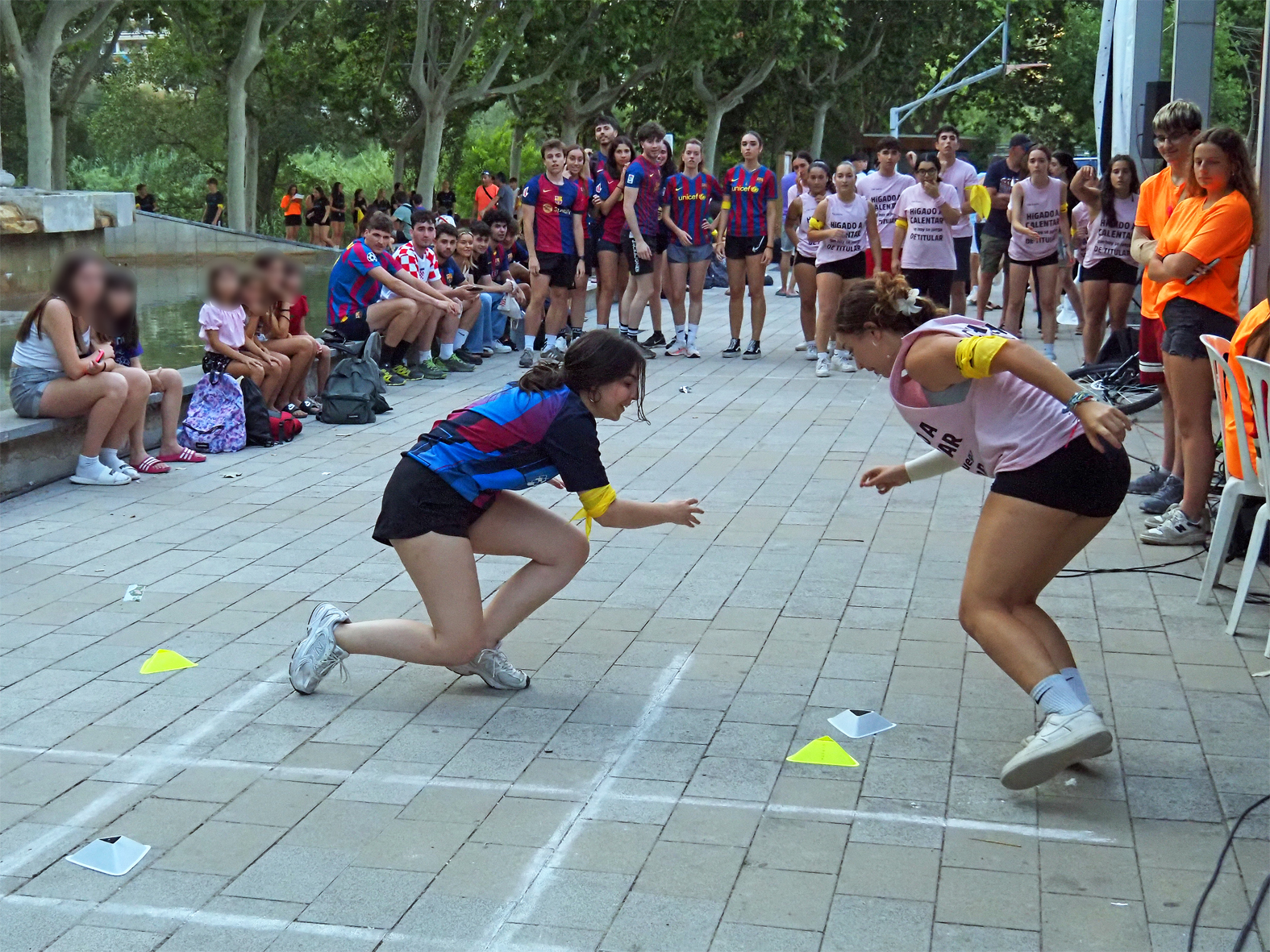 Competició dels Kampionats Esportius Nocturns (KEN), dins del programa de la Festa Major de Súria 2025.