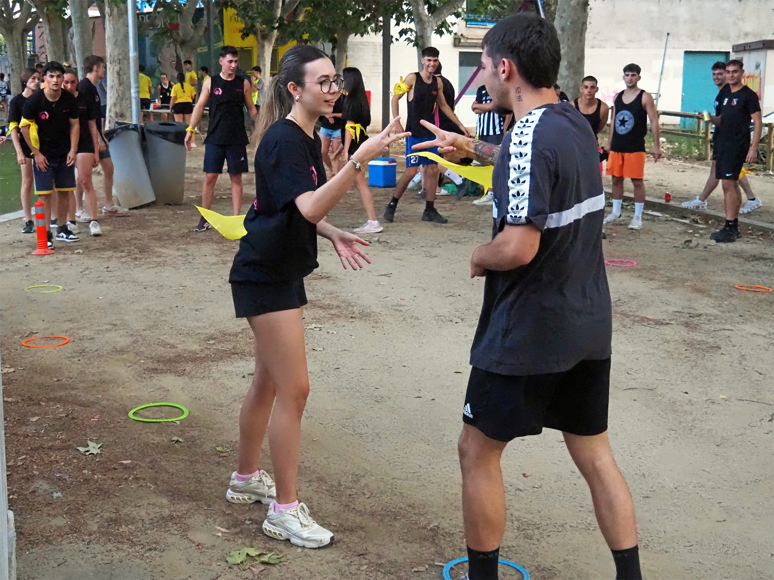Competició dels Kampionats Esportius Nocturns (KEN), dins del programa de la Festa Major de Súria 2025.